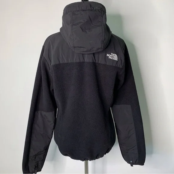 The North Face Polartec Women's Black Full Zip Fleece Hooded Jacket Size Medium - Picture 5 of 15